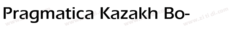 Pragmatica Kazakh Bo字体转换